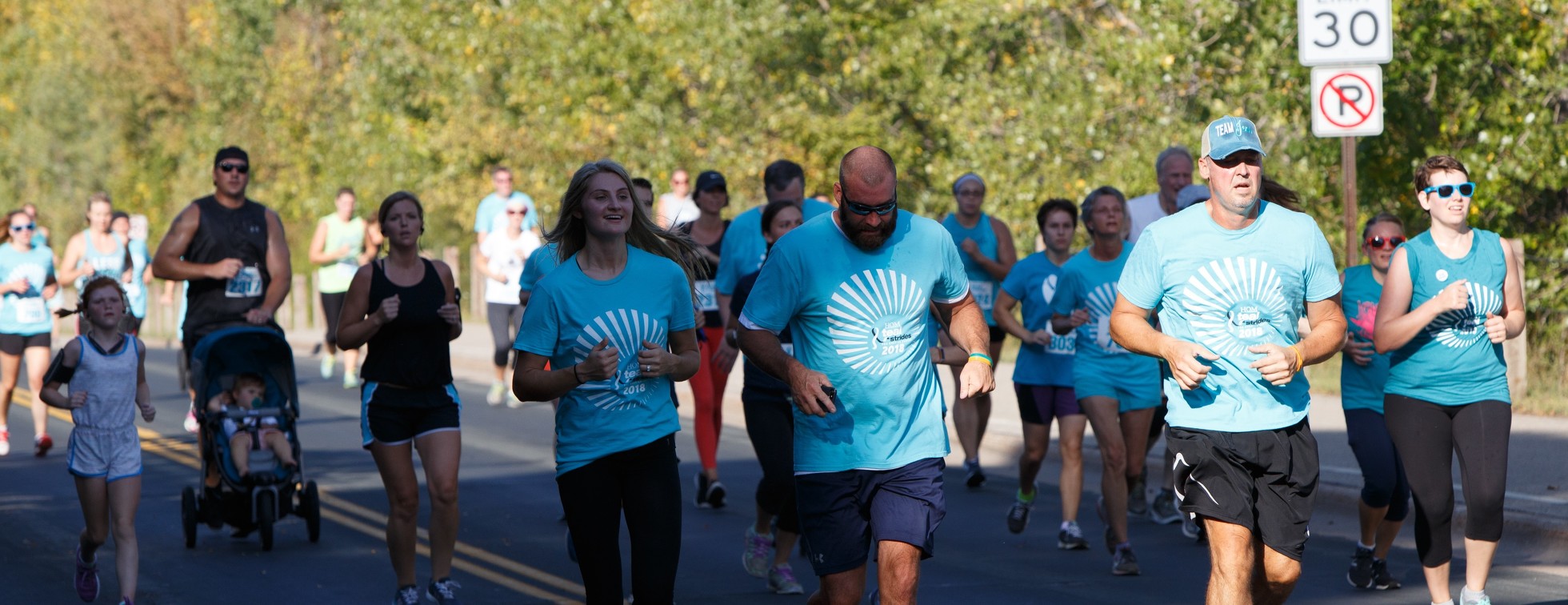 HOM Teal Strides for Ovarian Cancer